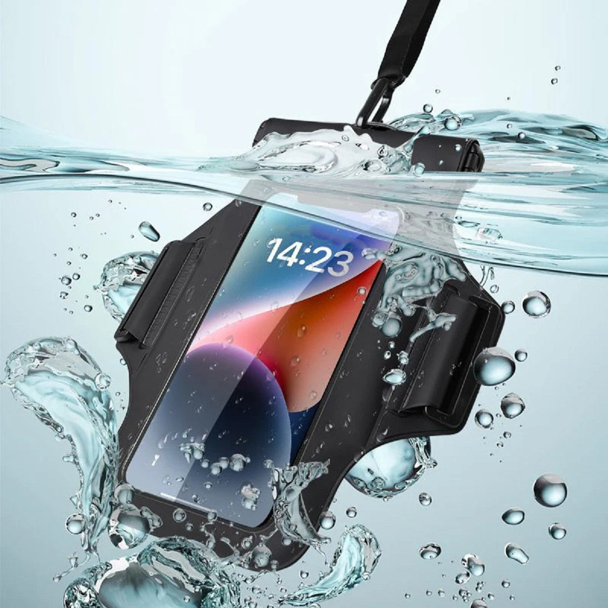 Waterproof Phone Armband Pouch – Phone Case with Detachable Strap