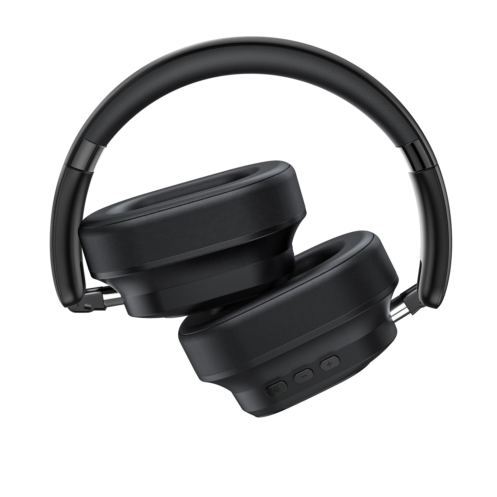 Hybrid Wireless Headphones – Headset with LED Screen and Magnetic Touch Control