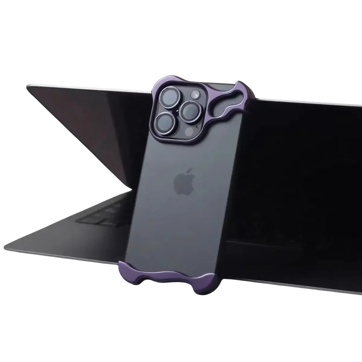 Luxury Irregular Aluminum Alloy Bumper Phone Case for iPhone