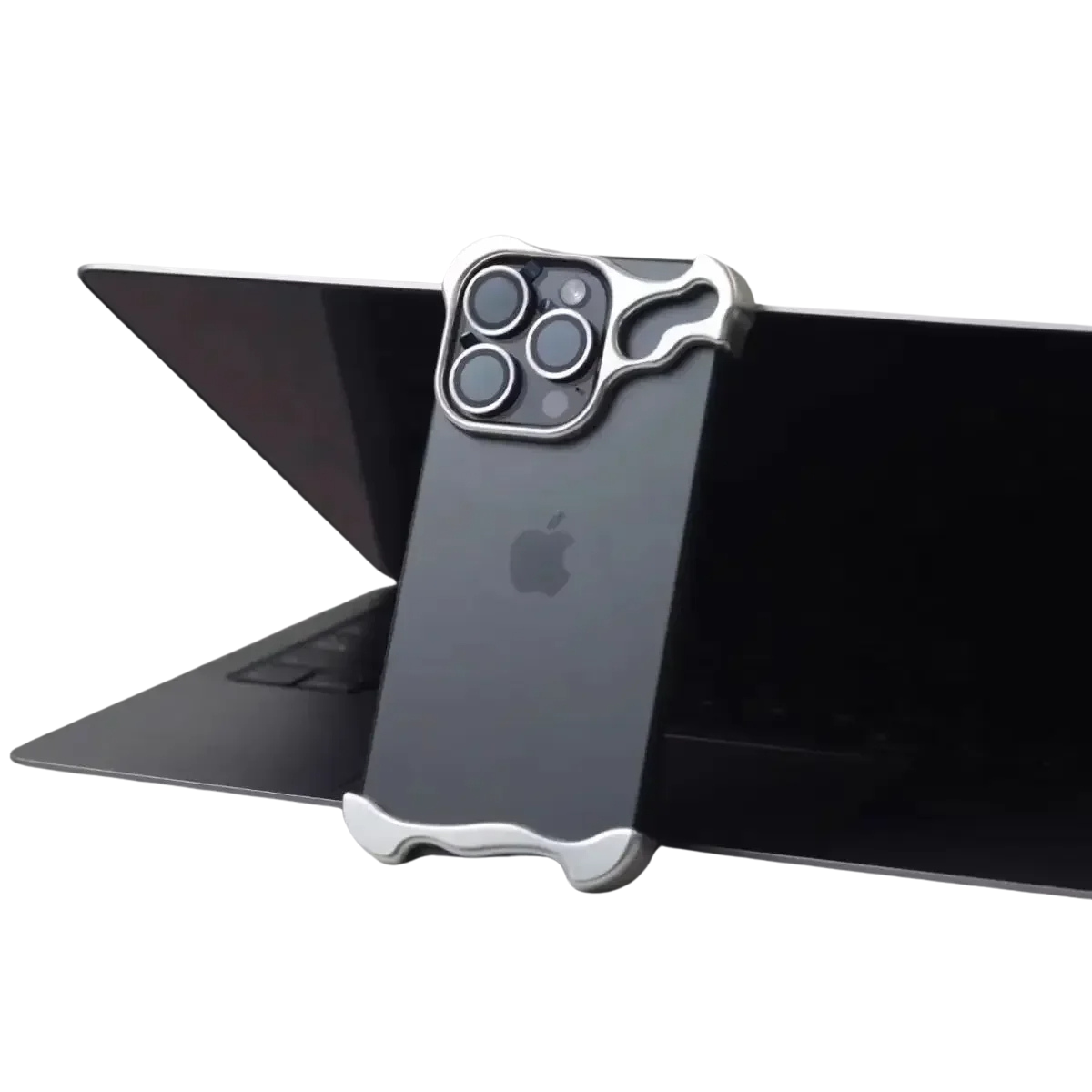 Luxury Irregular Aluminum Alloy Bumper Phone Case for iPhone