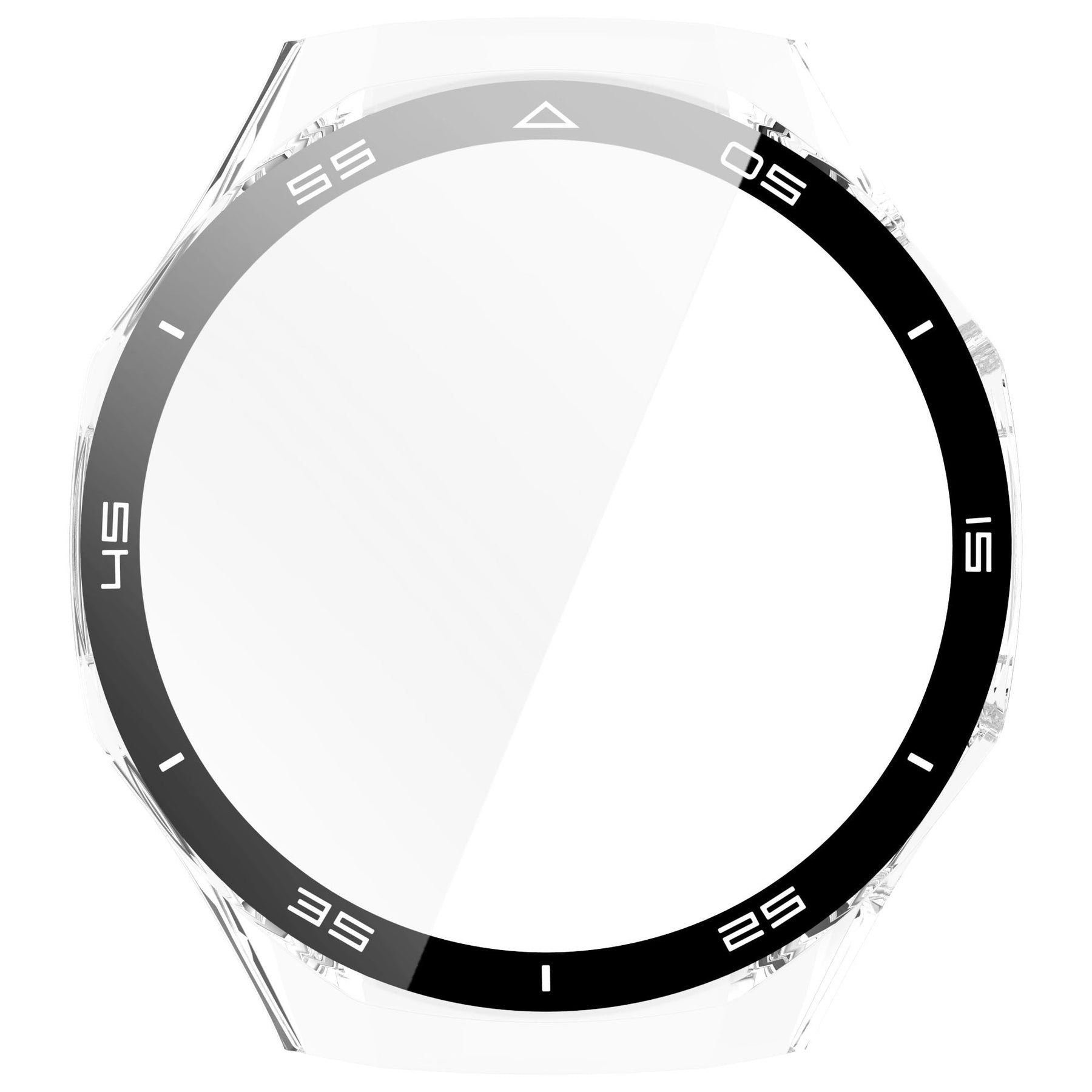 Huawei Watch GT 5 Pro - 46mm Hard Case with Glass (Transparent)