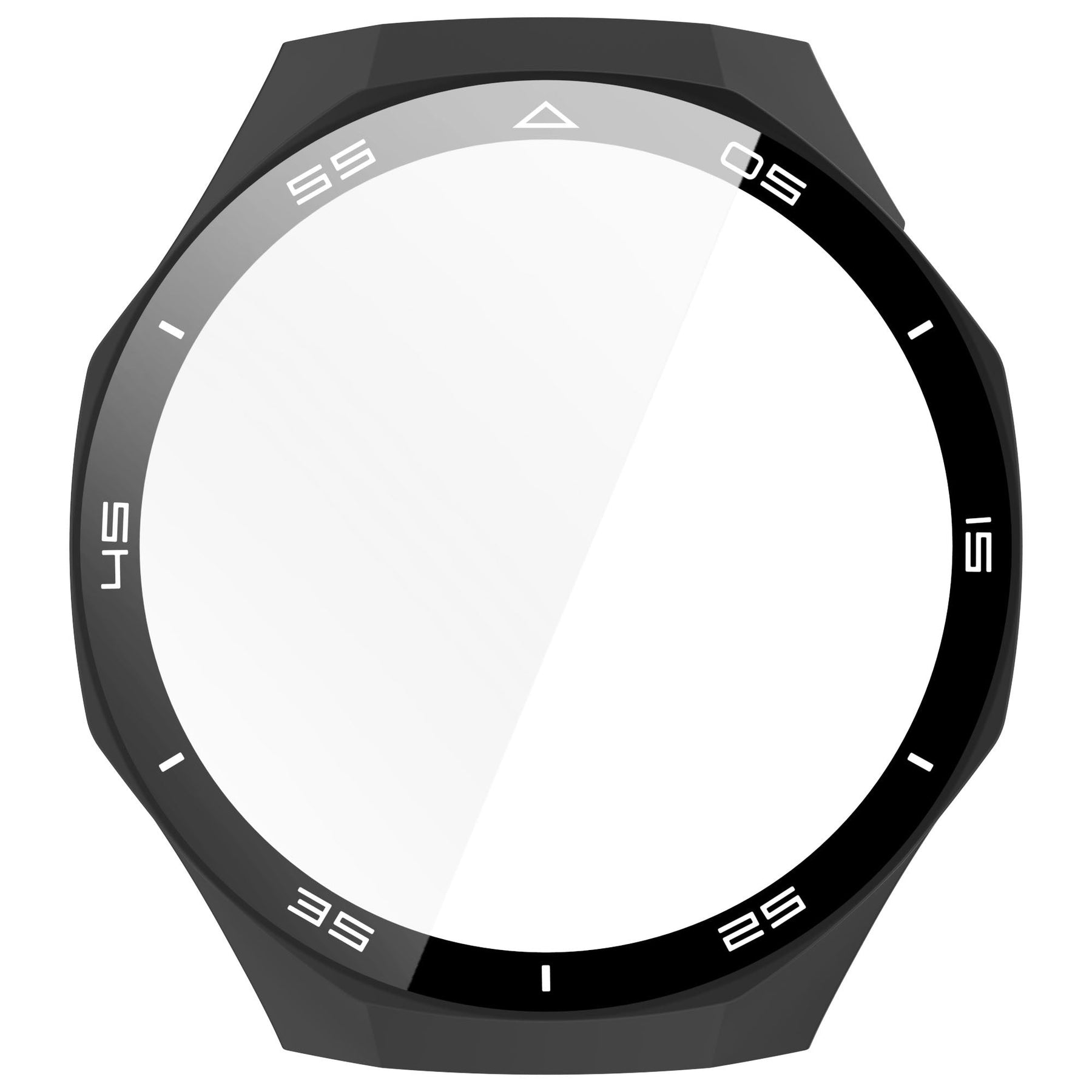 Huawei Watch GT 5 Pro - 46mm Hard Case with Glass (Black)