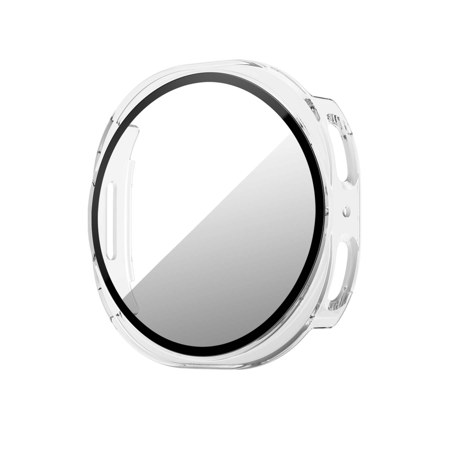 Bandz Samsung Galaxy Watch 8 - 40mm PC Cover with Glass (Transparent)