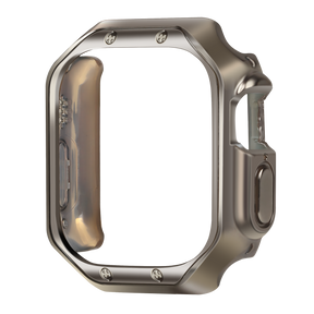 Bandz Apple Watch Ultra - 49mm Galvanized TPU Case  (Titanium)