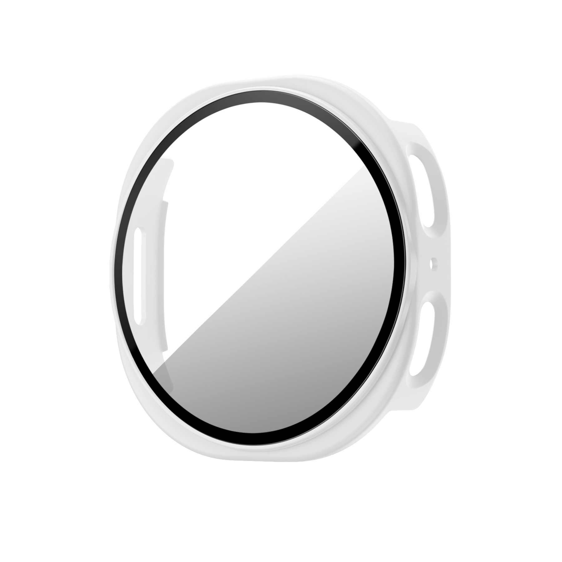 Bandz Samsung Galaxy Watch 8 - 40mm PC Cover with Glass (White)