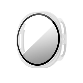 Bandz Samsung Galaxy Watch 8 - 40mm PC Cover with Glass (White)