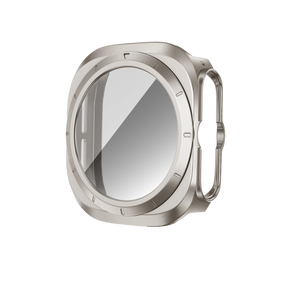 Bandz Samsung Galaxy Watch Ultra PC Case with Glass (Titanium)