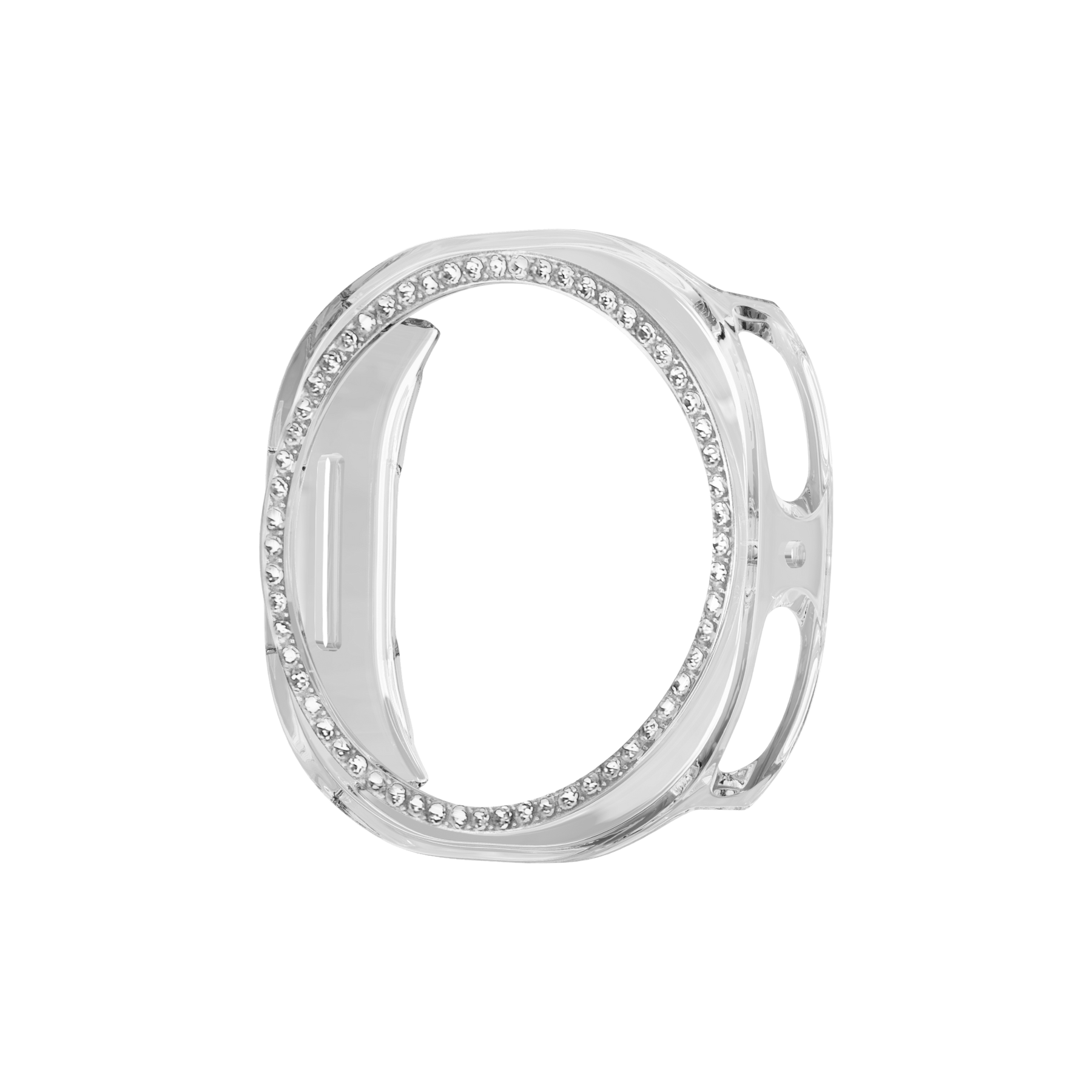 Bandz Samsung Galaxy Watch 8 - 40mm Diamond PC Case (Transparent)