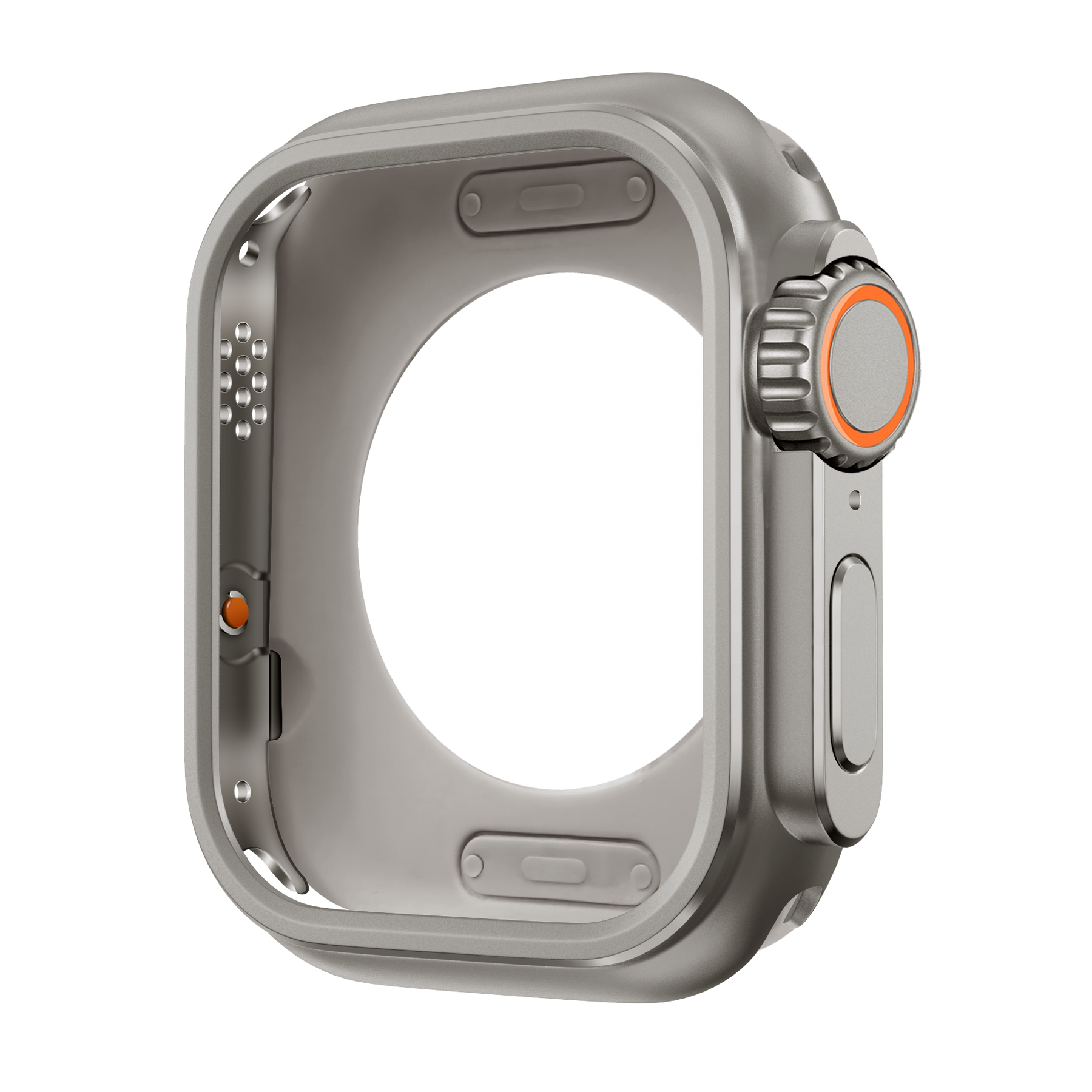 Bandz Apple Watch 7/8/9 - 45mm Metal Case (Titanium)