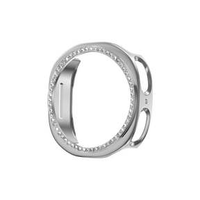 Bandz Samsung Galaxy Watch 8 - 40mm Diamond PC Case (Silver)