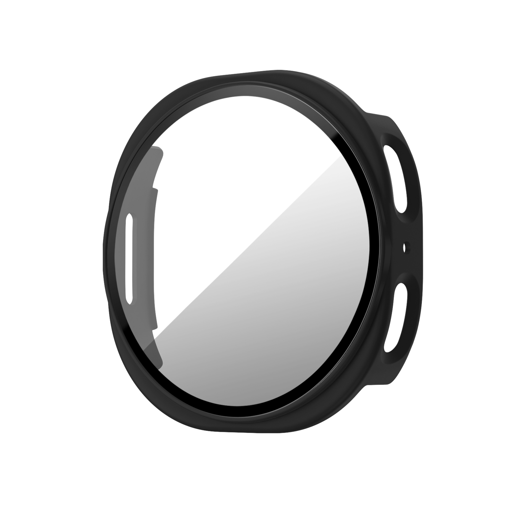 Bandz Samsung Galaxy Watch 8 - 40mm PC Cover with Glass (Black)