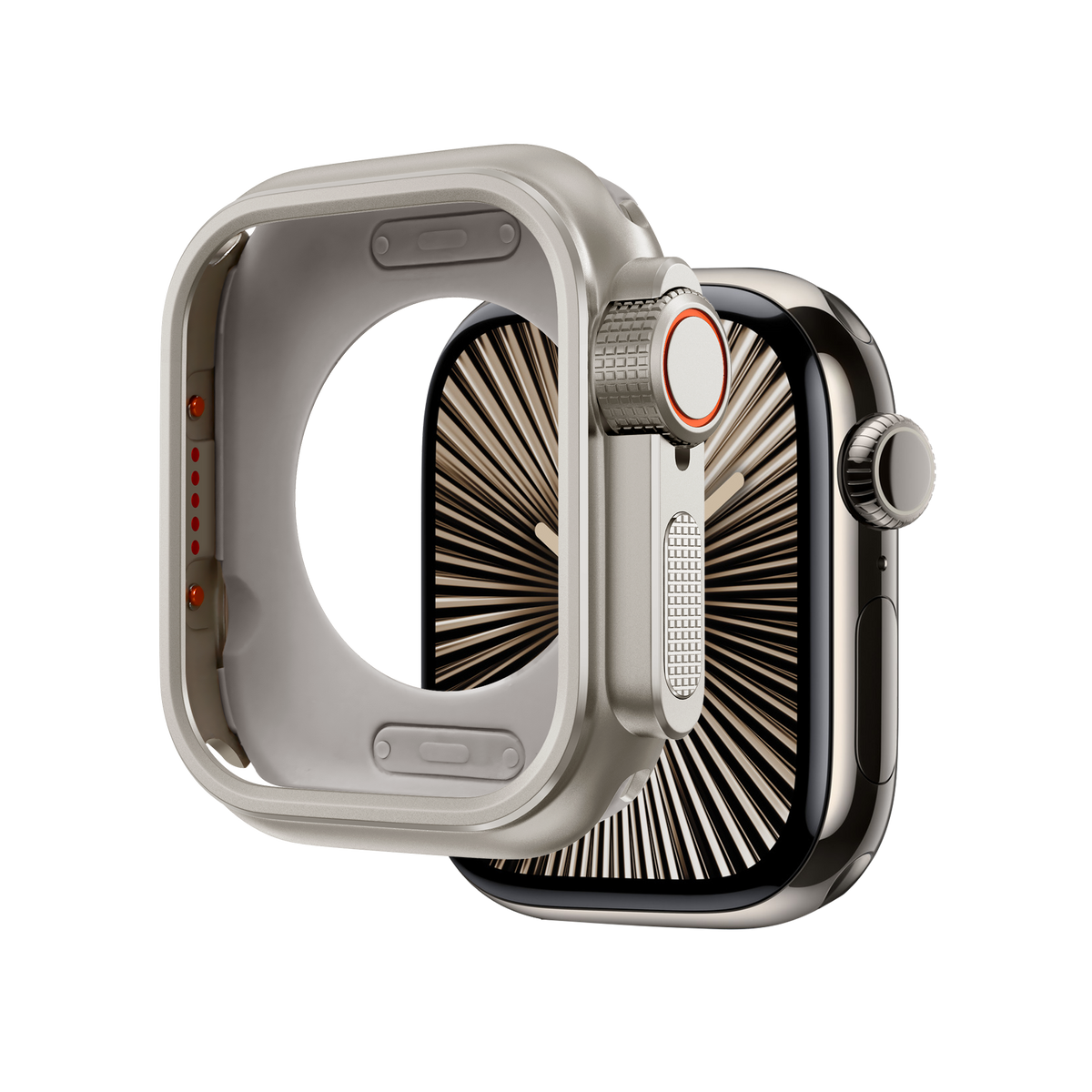 Bandz Apple Watch 10 - 46mm Metal Case (Titanium)