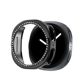 Bandz Samsung Galaxy Watch 8 - 40mm Diamond PC Case (Black)