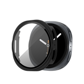 Bandz Samsung Galaxy Watch 8 - 44mm PC Cover with Glass (Black)