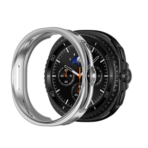 Bandz Samsung Galaxy Watch 8 Classic TPU Cover (Silver)