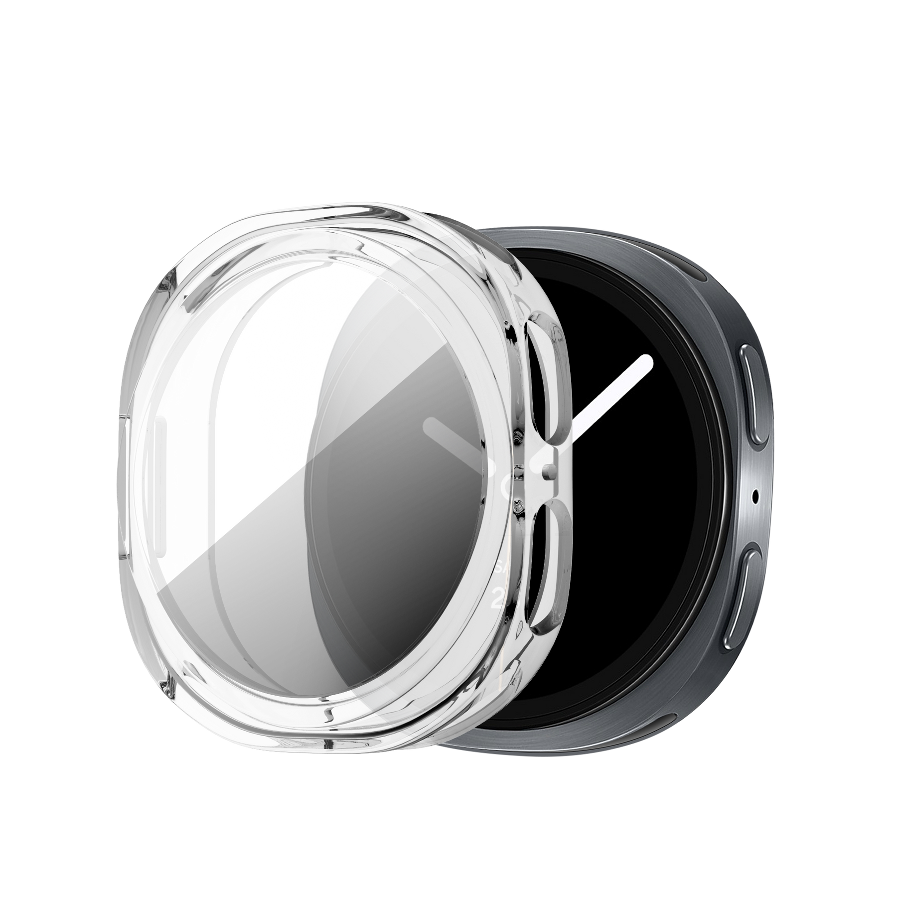 Bandz Samsung Galaxy Watch 8 - 44mm TPU Cover (Transparent)