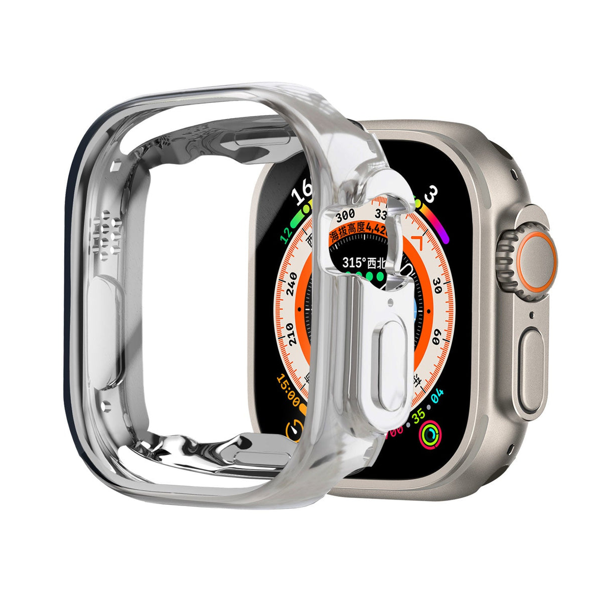 Apple Watch Ultra TPU Case (Silver)