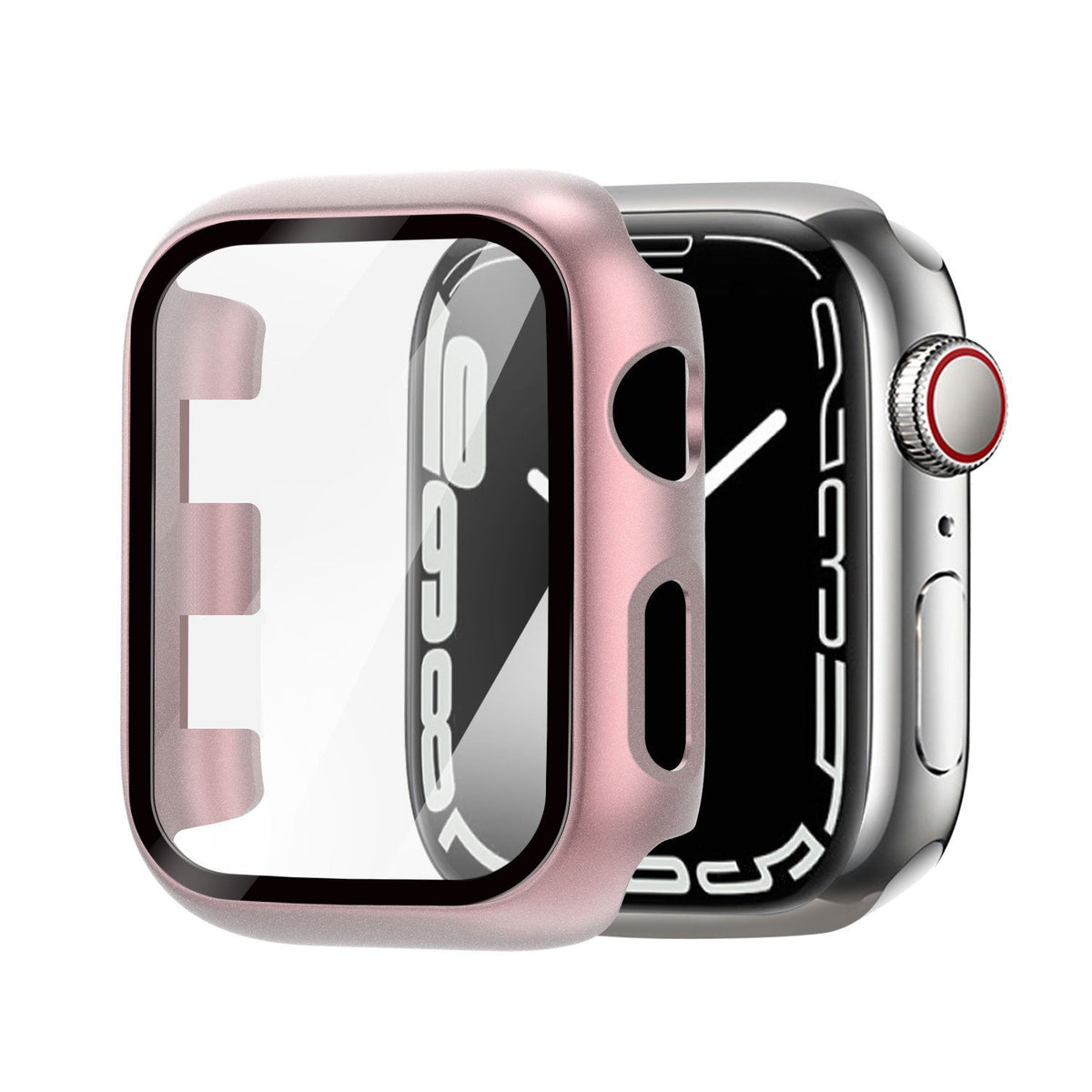 Apple Watch Hardcase with Glass (Rose Pink)