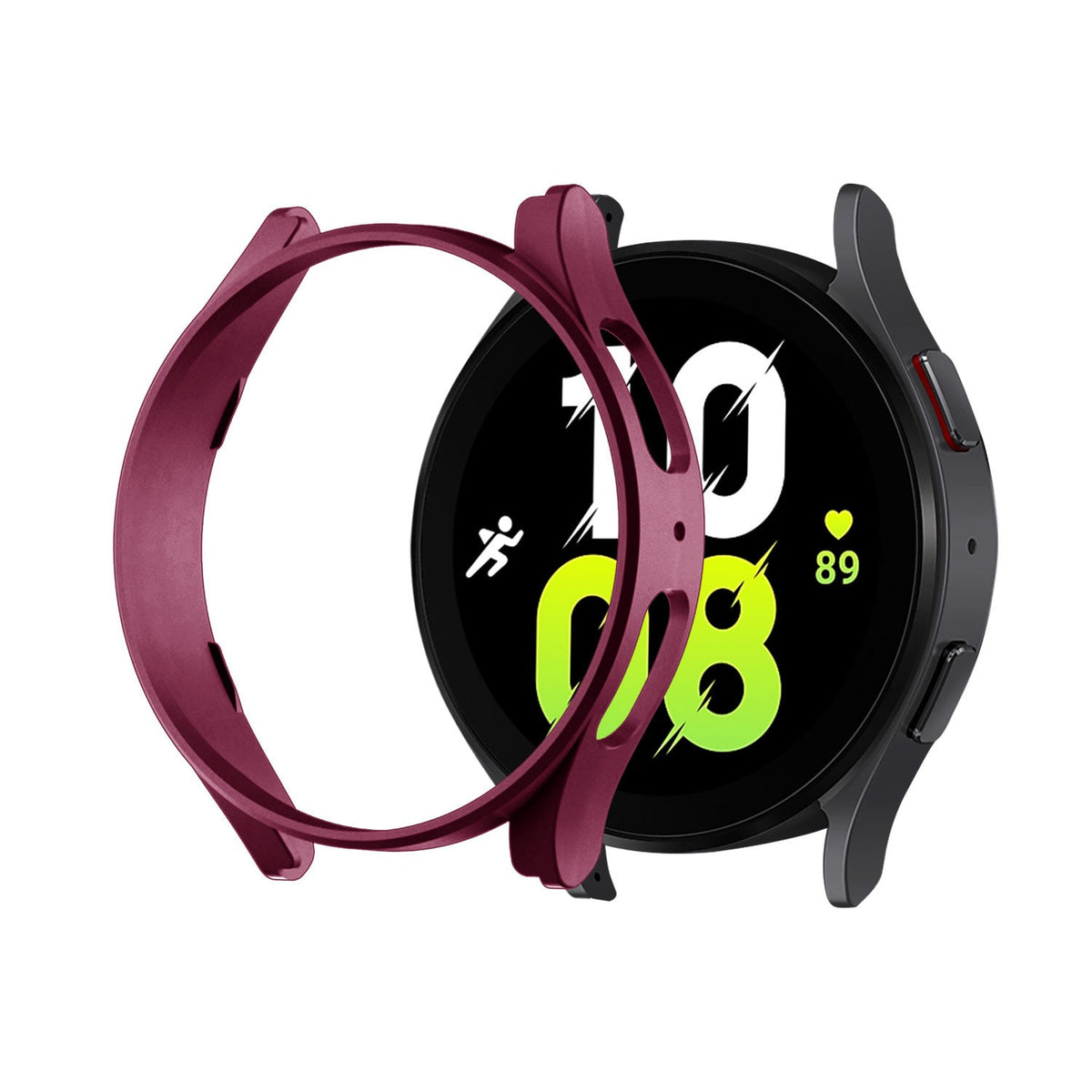 Samsung Galaxy Watch 5 44mm PC Hard Case (Burgundy)
