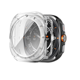 Bandz Samsung Galaxy Watch Ultra PC Case with Glass (Transparent)