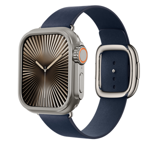 Bandz Apple Watch 7/8/9 - 45mm Metal Case (Titanium)