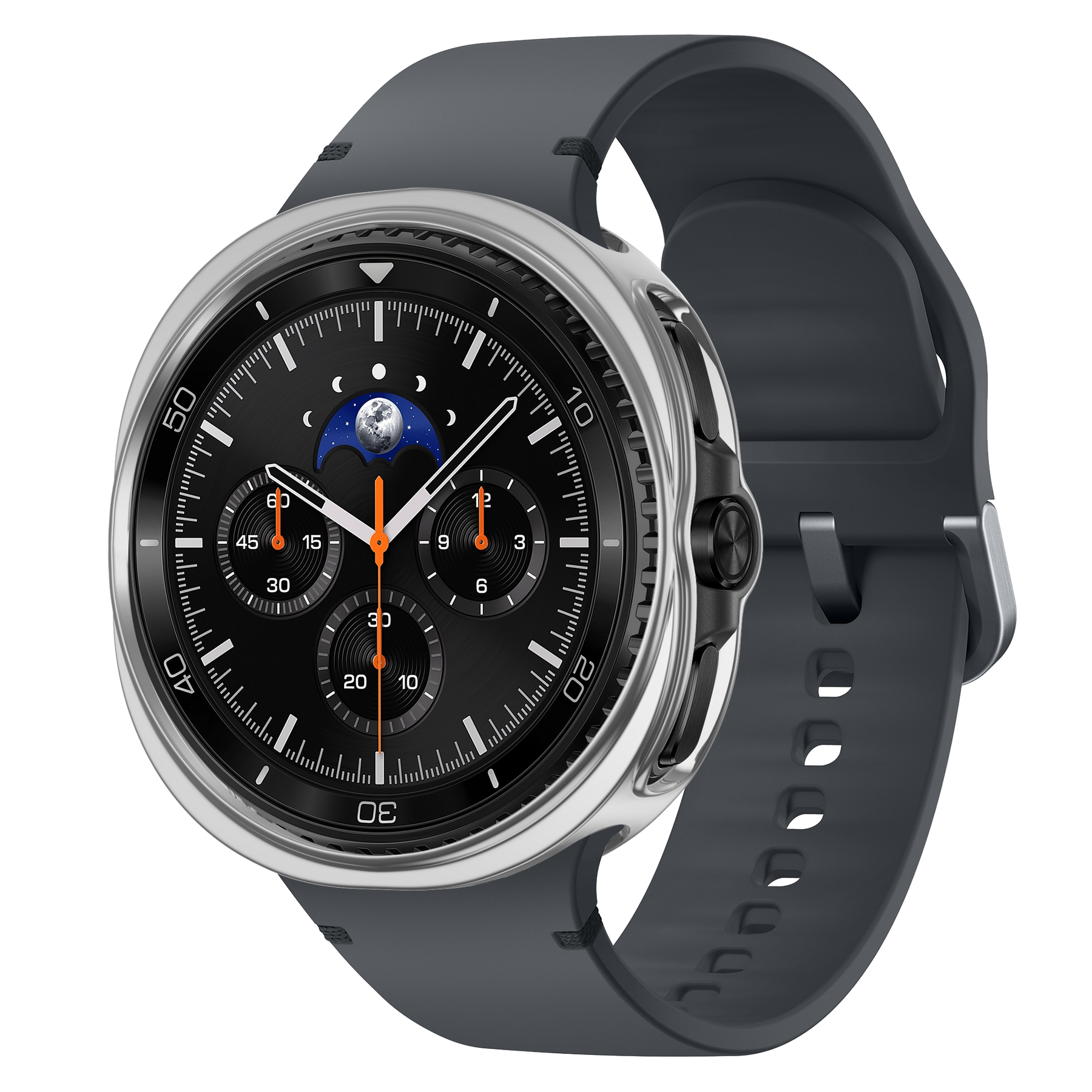 Bandz Samsung Galaxy Watch 8 Classic TPU Cover (Silver)