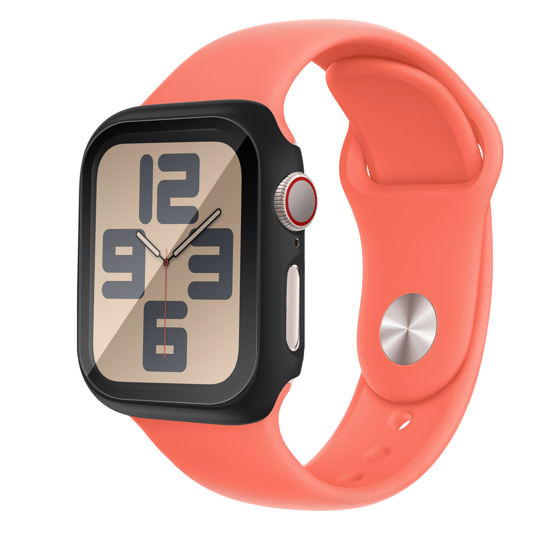 Bandz Apple Watch 10 - 42mm PC Case with Glass (Black)