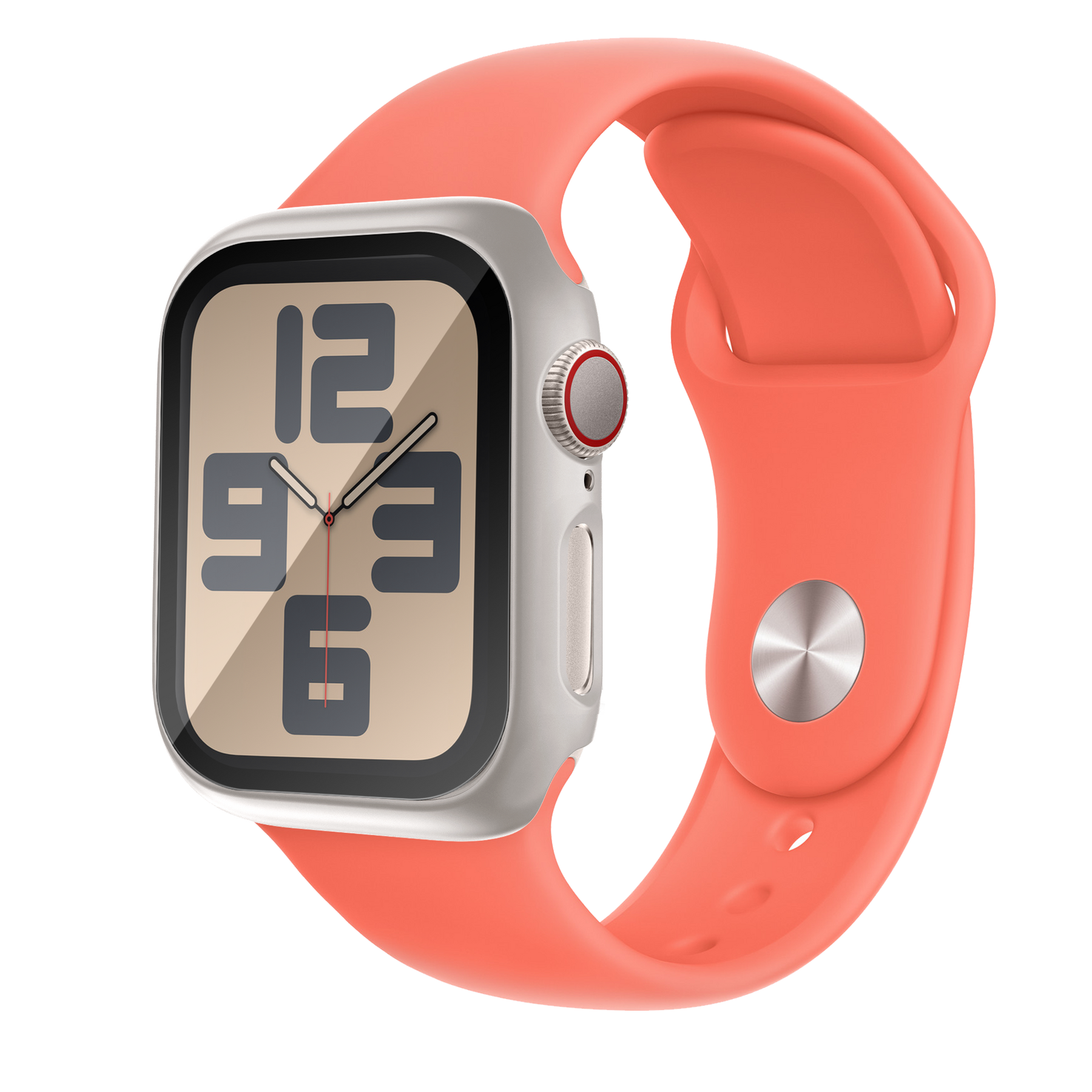 Bandz Apple Watch 10 - 46mm PC Case with Glass (Titanium)