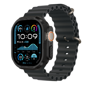 Bandz Apple Watch Ultra - 49mm Rugged TPU Case (Black)