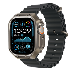 Bandz Apple Watch Ultra - 49mm Galvanized TPU Case  (Titanium)