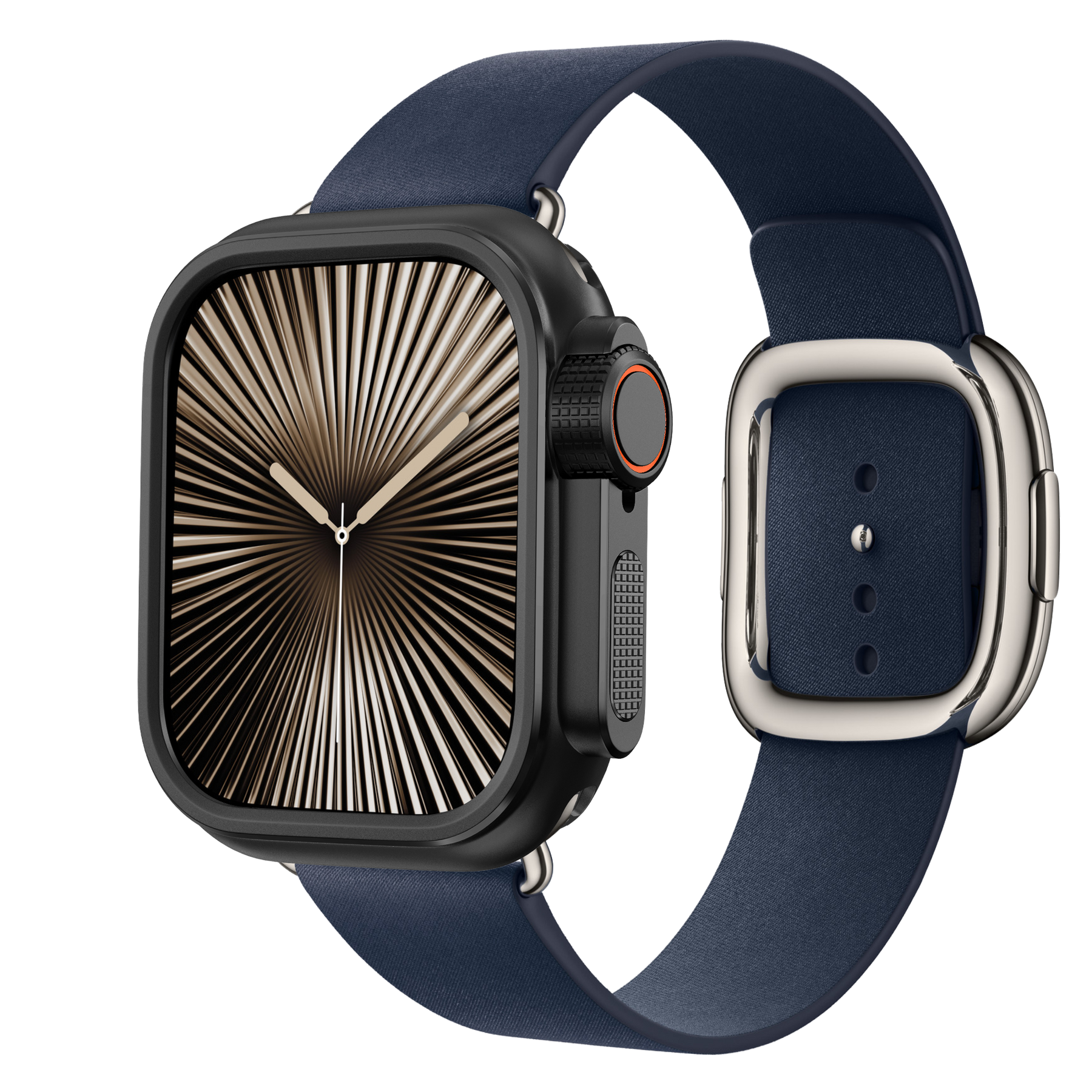 Bandz Apple Watch 10 - 46mm Metal Case (Black)