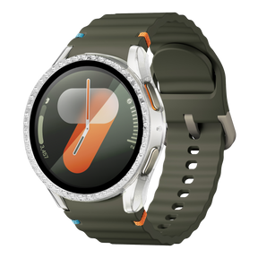 Samsung Galaxy Watch 7 - 40mm Diamond Case with Glass (Transparent)