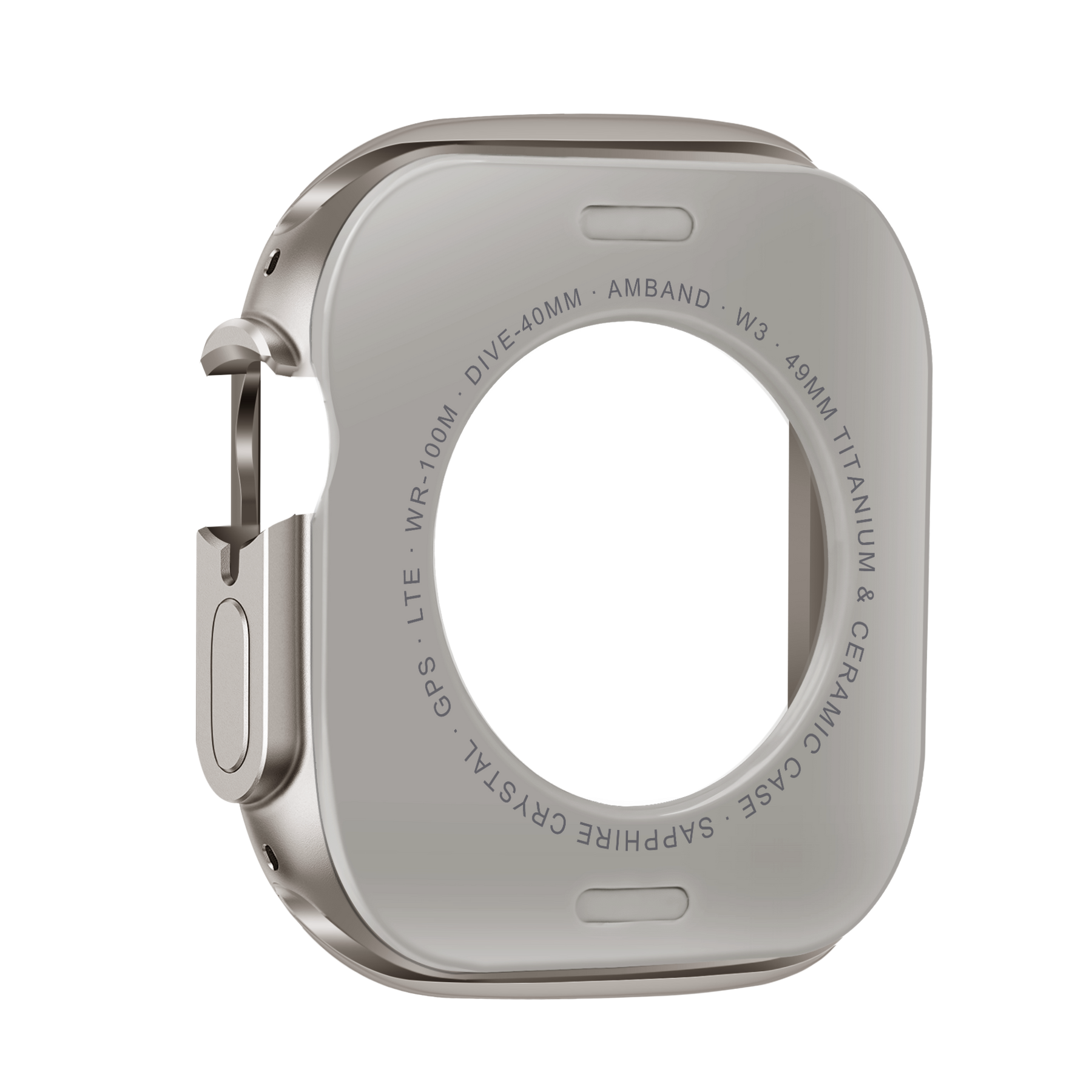 Bandz Apple Watch Ultra - 49mm Metal Case (Titanium)