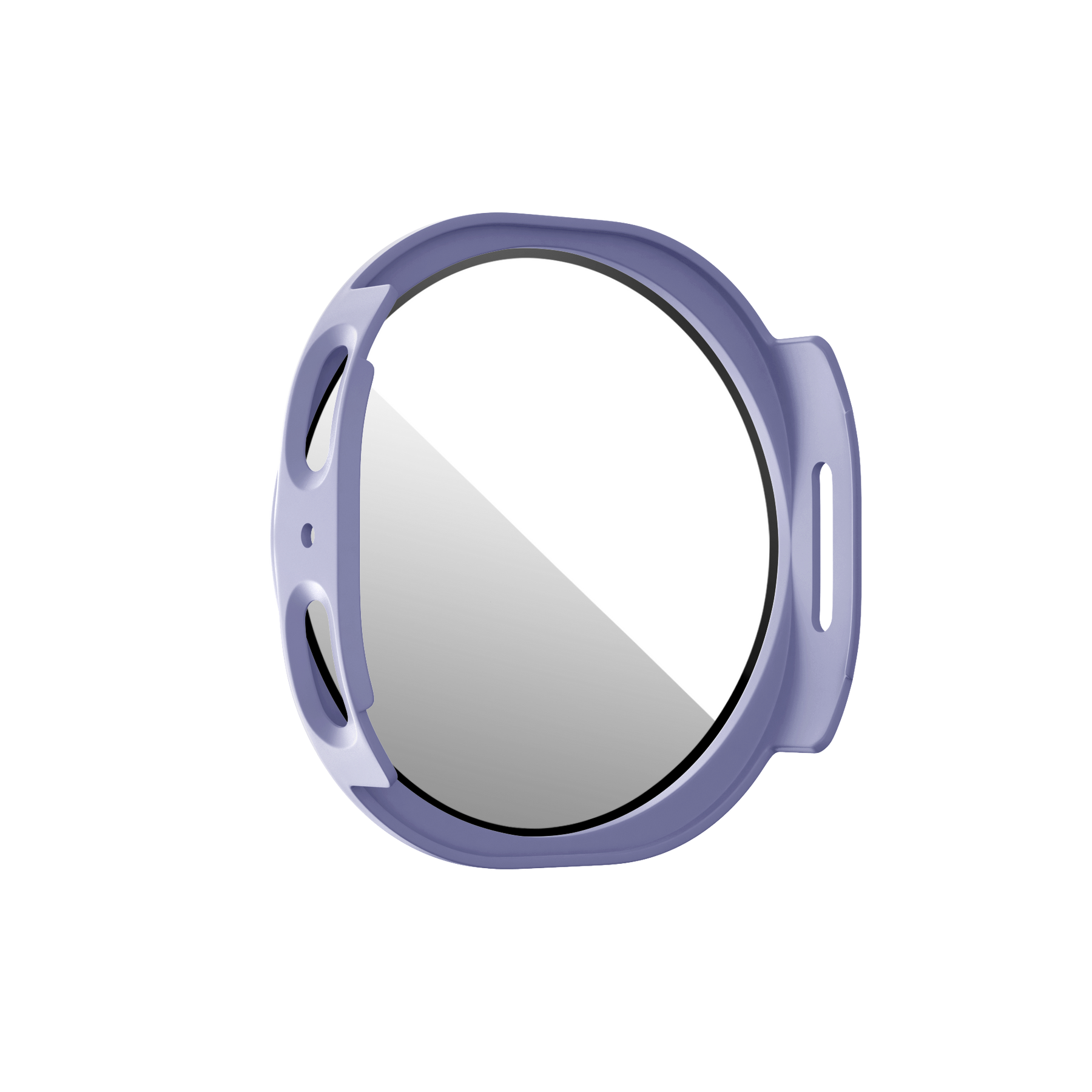 Bandz Samsung Galaxy Watch 8 - 40mm PC Cover with Glass (Purple)