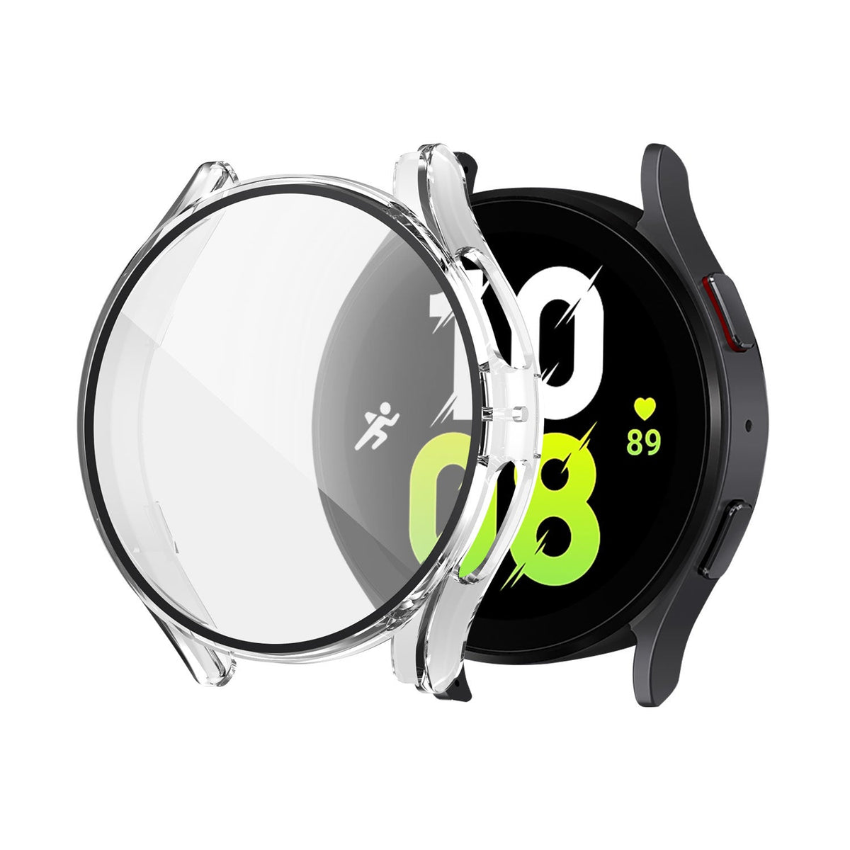 Samsung Galaxy Watch 5 44mm Hard Case with Glass (Transparent)