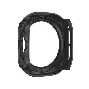 Bandz Samsung Galaxy Watch Ultra Bezel PC Case (Black with Orange)