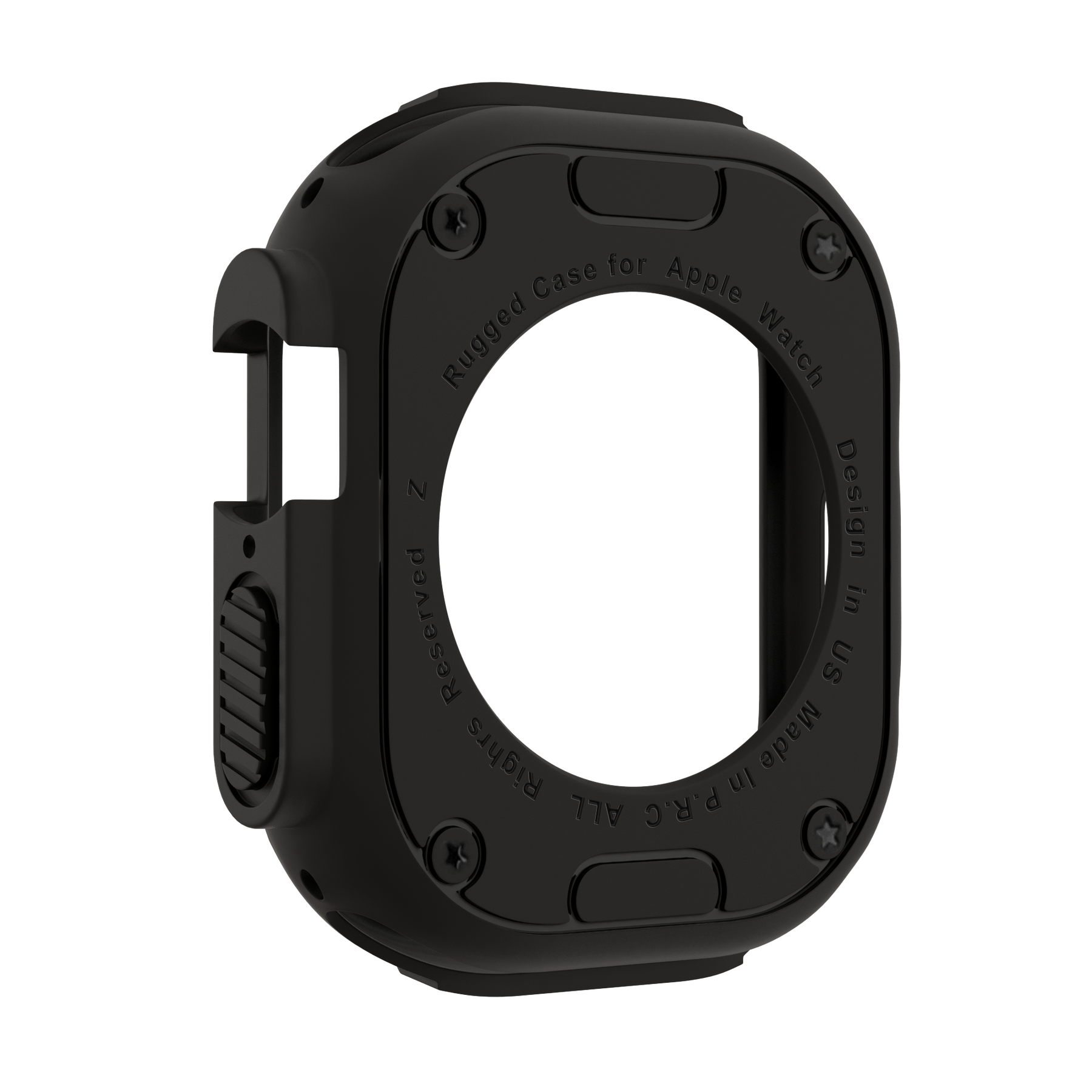 Bandz Apple Watch Ultra - 49mm Rugged TPU Case (Black)