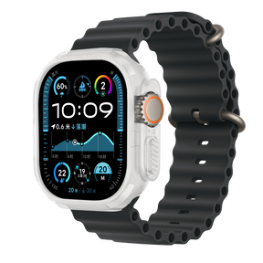 Bandz Apple Watch Ultra - 49mm Rugged TPU Case (Transparent)