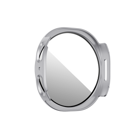 Bandz Samsung Galaxy Watch 8 - 40mm PC Cover with Glass (Silver)