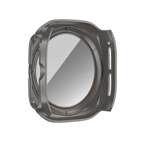 Bandz Samsung Galaxy Watch Ultra PC Case with Glass (Titanium Grey)