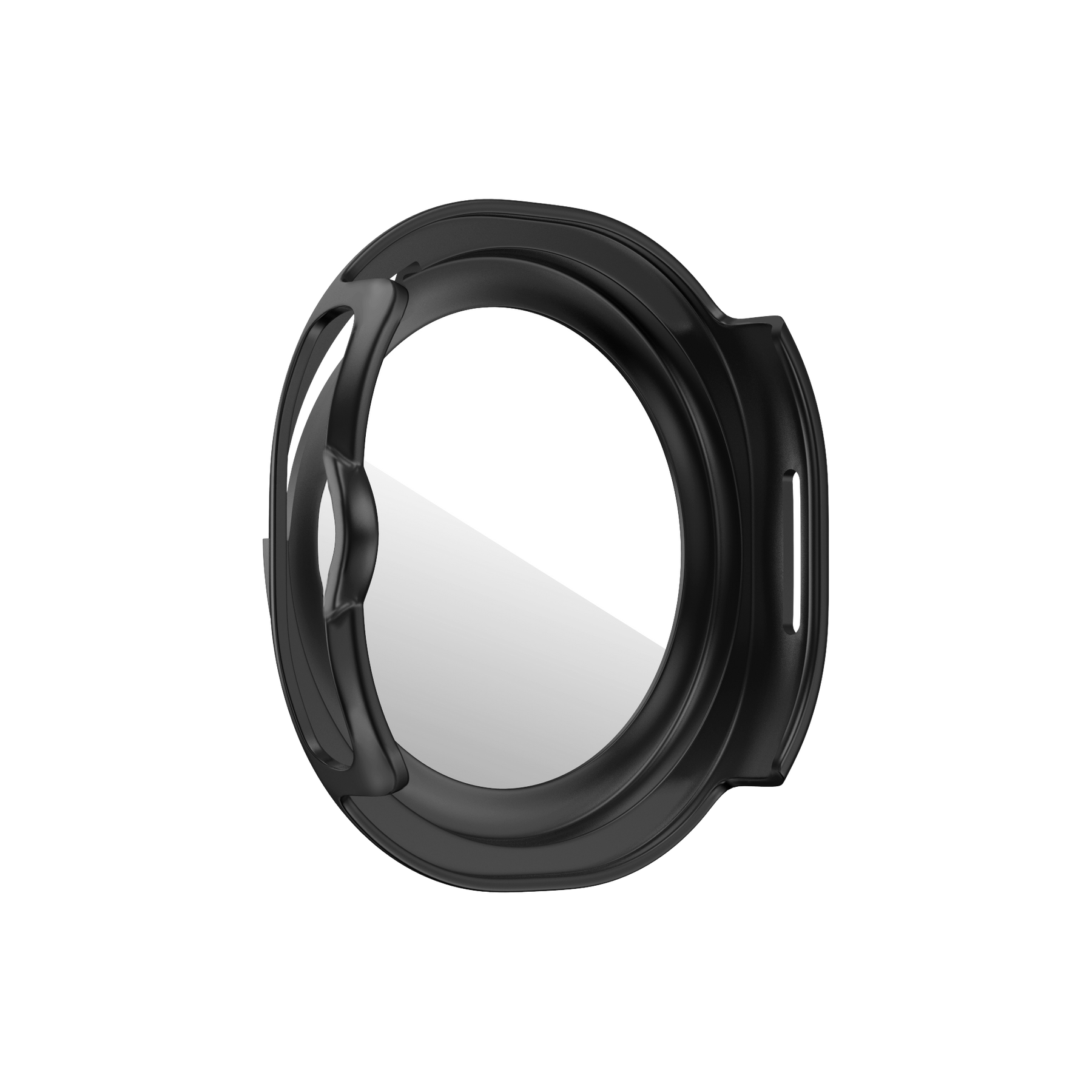 Bandz Samsung Galaxy Watch 8 Classic Bezel Cover with Glass (Black/White)