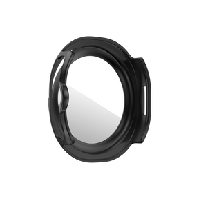 Bandz Samsung Galaxy Watch 8 Classic Bezel Cover with Glass (Black/White)