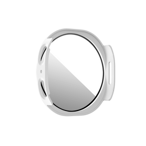 Bandz Samsung Galaxy Watch 8 - 44mm PC Cover with Glass (White)