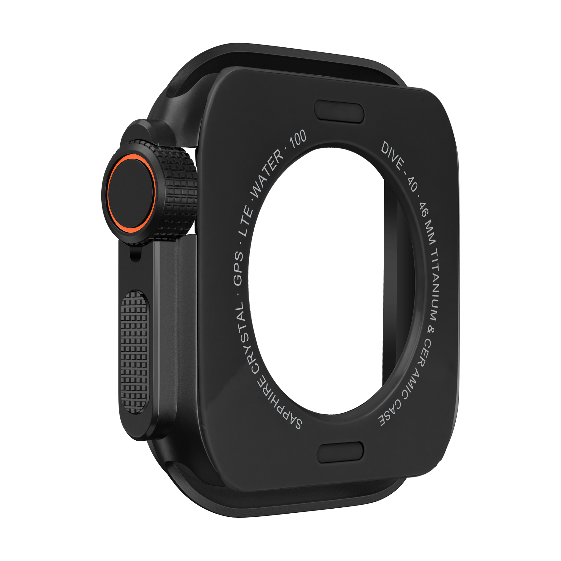 Bandz Apple Watch 10 - 46mm Metal Case (Black)