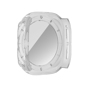 Bandz Samsung Galaxy Watch Ultra PC Case with Glass (Transparent)