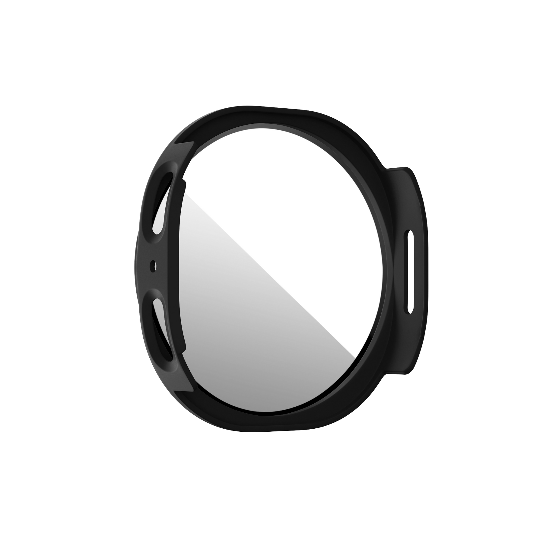 Bandz Samsung Galaxy Watch 8 - 40mm PC Cover with Glass (Black)