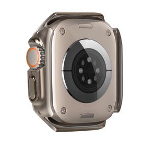 Bandz Apple Watch Ultra - 49mm Galvanized TPU Case  (Titanium)
