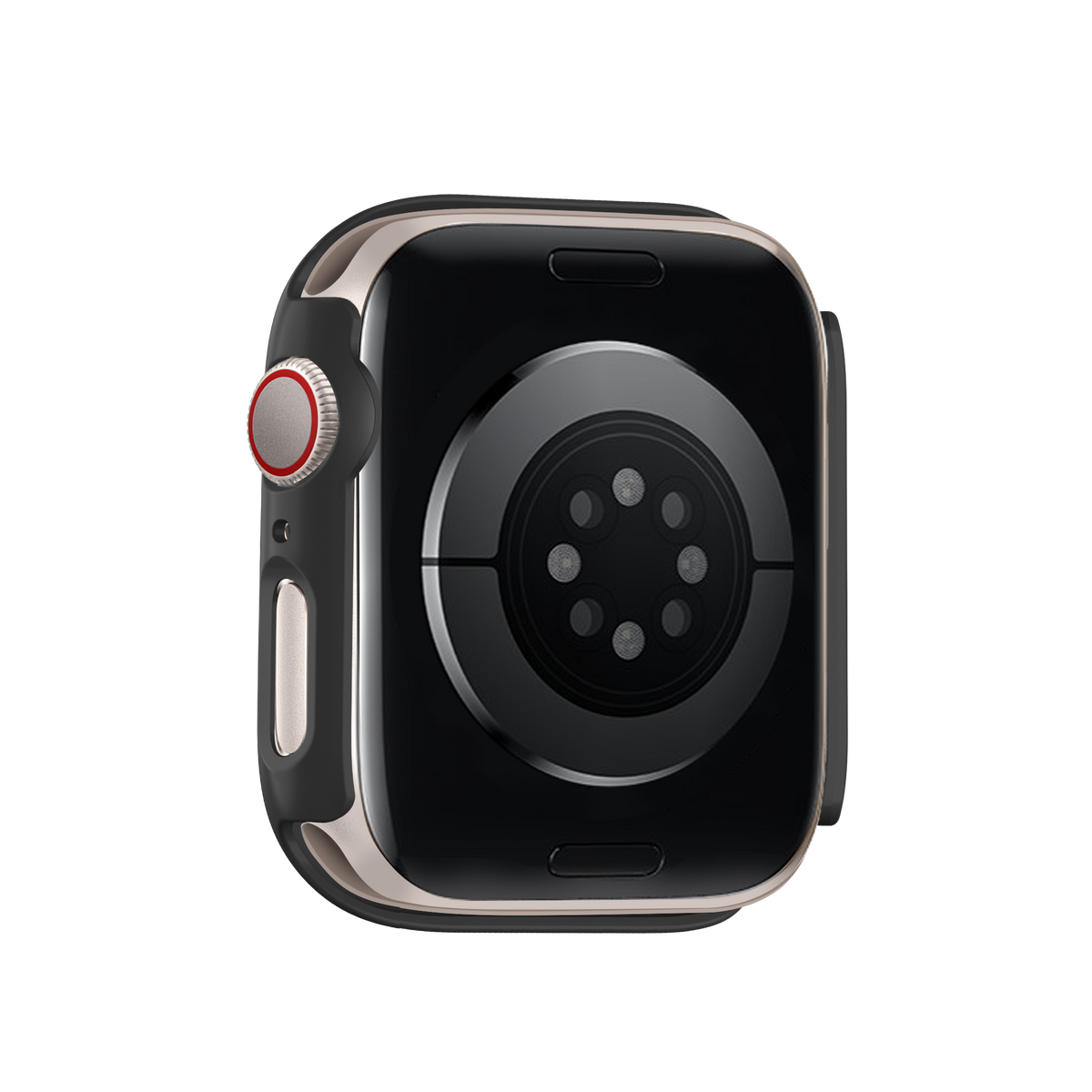 Bandz Apple Watch 10 - 42mm PC Case with Glass (Black)