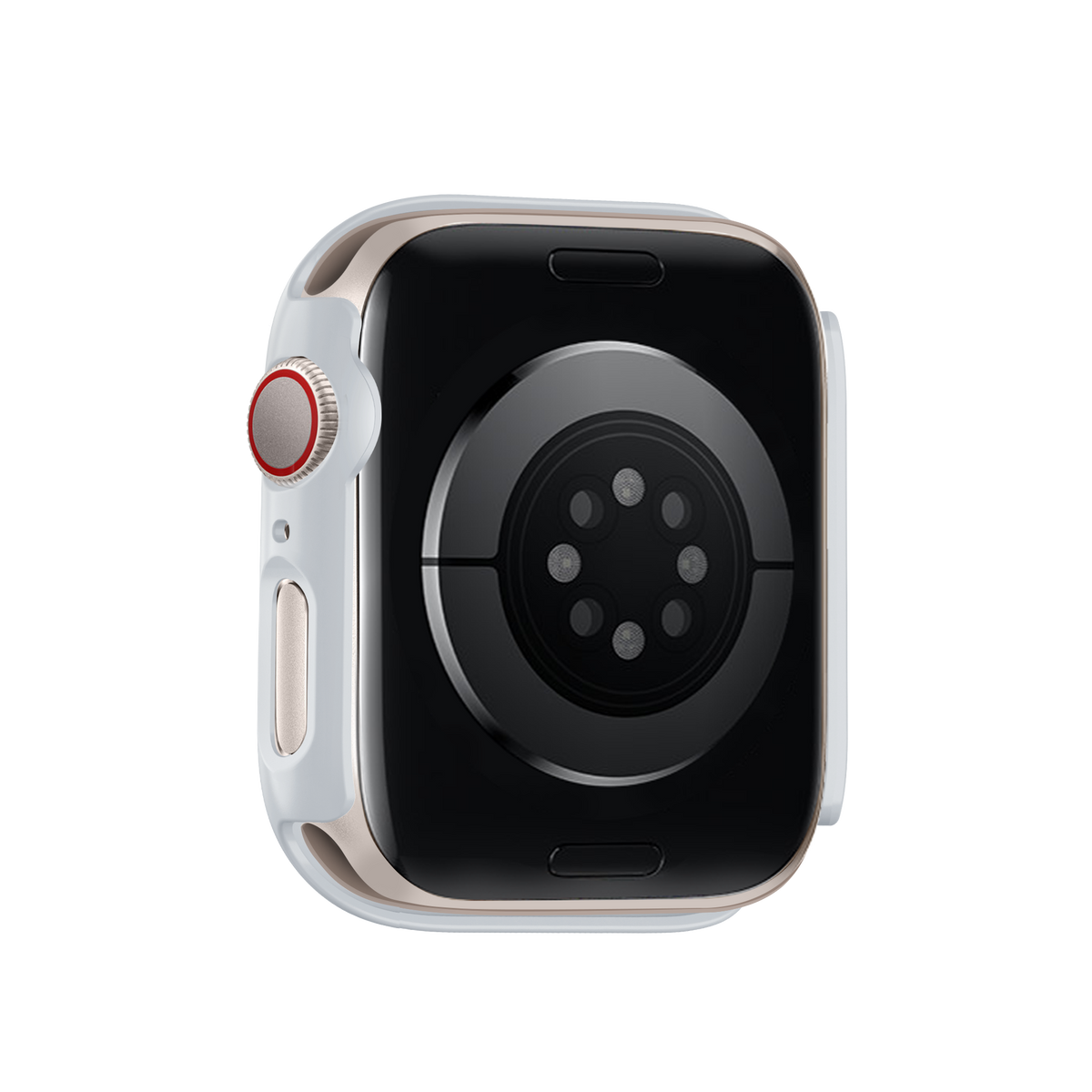 Bandz Apple Watch 10 - 42mm PC Case with Glass (Silver)