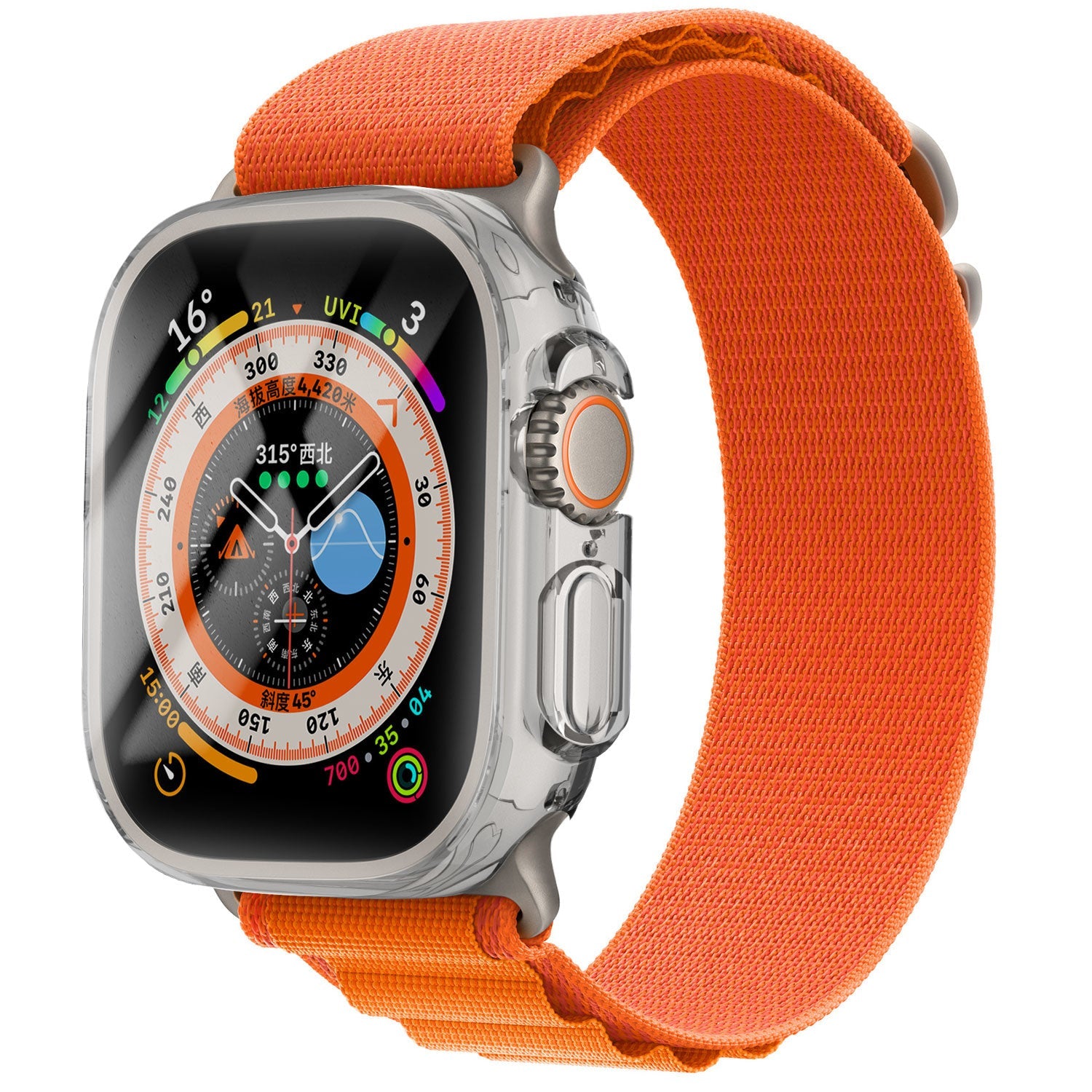 Apple Watch Ultra TPU Case 49mm (Transparent)
